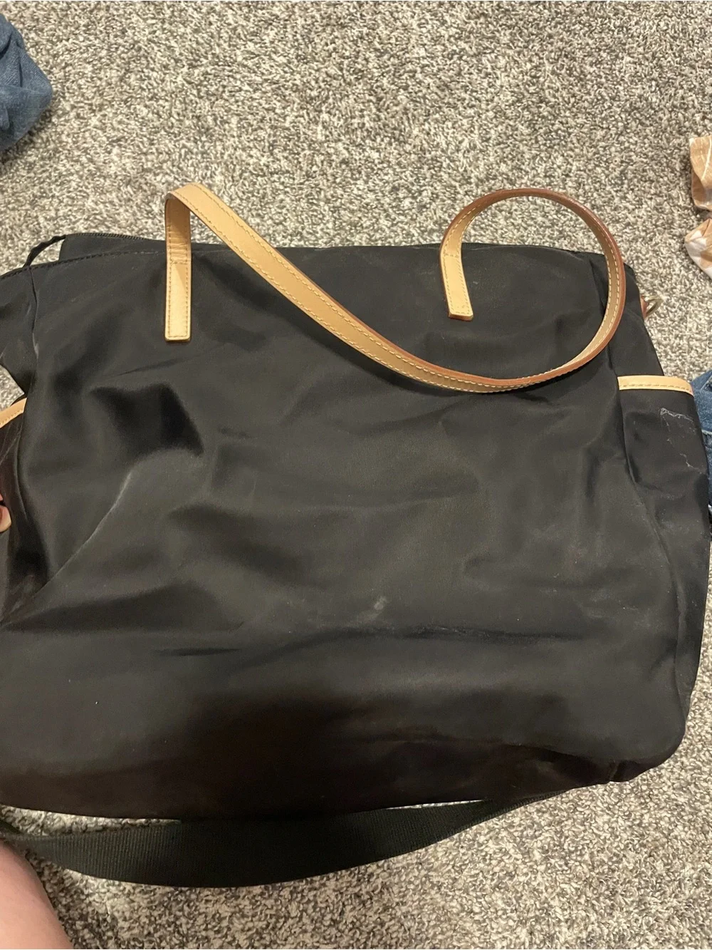 Kate Spade Honey Baby Bag Kennedy Park Black Nylon Diaper Bag